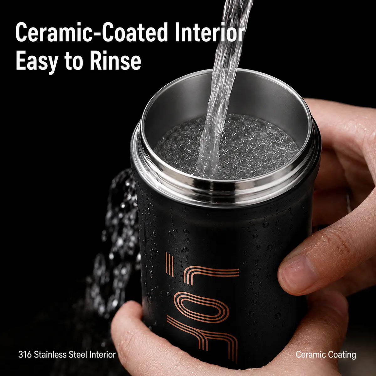 Soher Portable Insulated Thermal Traveler Tumbler - Your Perfect Leak-Proof Companion with Secure Locking Flip Lid for Effortless Sipping on the Go