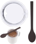 Upgrade Your 10Oz Ember Mug with Our Splash-Proof Lid and Heat-Resistant Silicone Spoon Set – Perfect for Coffee Lovers!