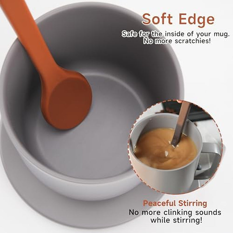 Upgrade Your 10Oz Ember Mug with Our Splash-Proof Lid and Heat-Resistant Silicone Spoon Set – Perfect for Coffee Lovers!